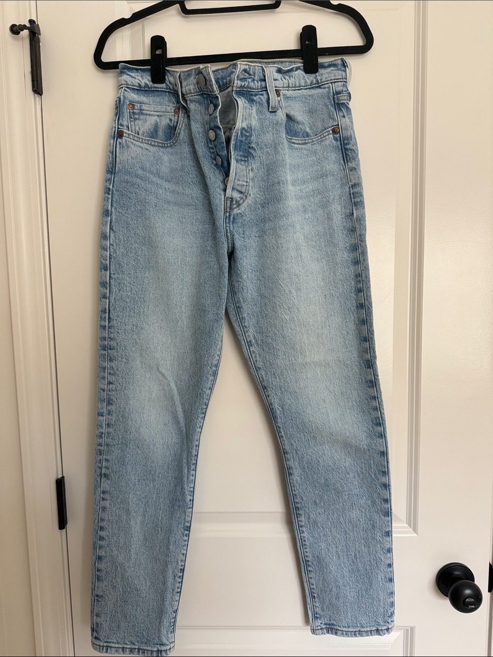 Levi's 501® Skinny Light Blue Denim Jeans